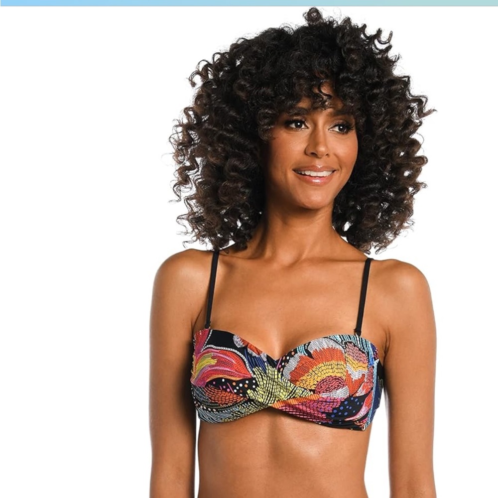 La blanca Sunlit Soriee Bandeau Top